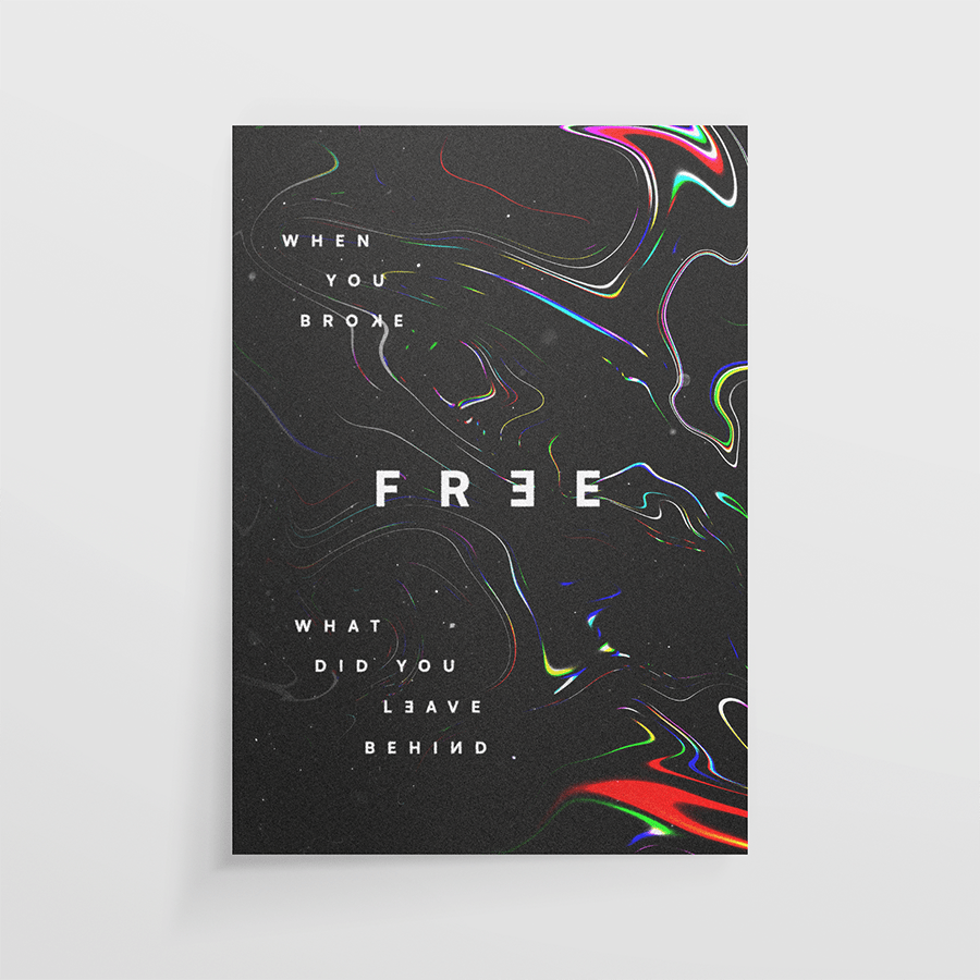 Breaking Free poster design