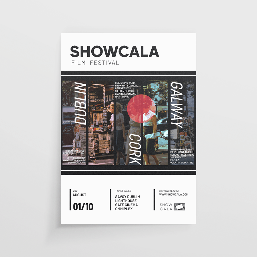 Showcala Film Festival poster design